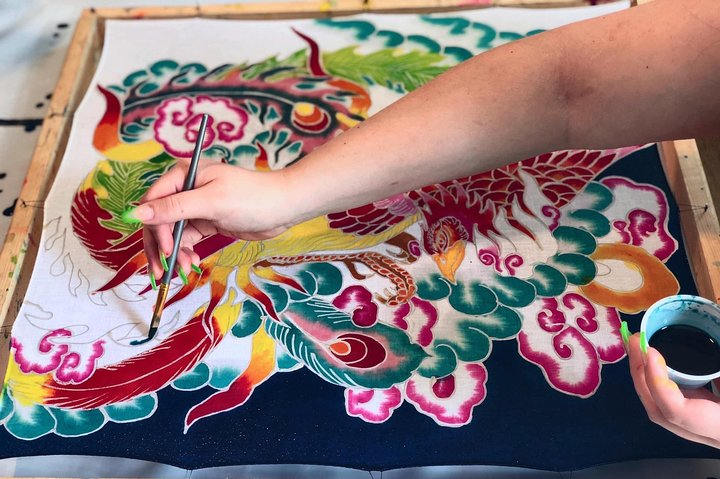 Make and Paint a Malaysian Batik Scarf in Aventura, Florida - Photo 1 of 10